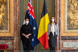 Bilaterale vergadering met de minister van Buitenlandse Zaken van Australië, H.E. Marise Payne