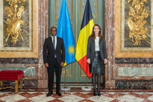 Bilaterale ontmoeting met de Rwandese minister van Buitenlandse Zaken, Z.E. dhr Vincent Biruta